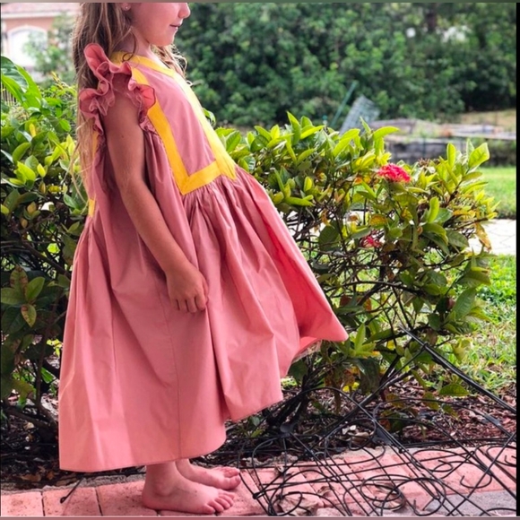 Tia Cibani • Girl's Dress in Yellow EUC - Picture 4 of 5